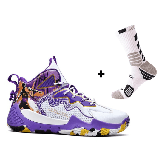 High-Fashion Basketball Shoes with Gift Socks - MoveUP Outlet