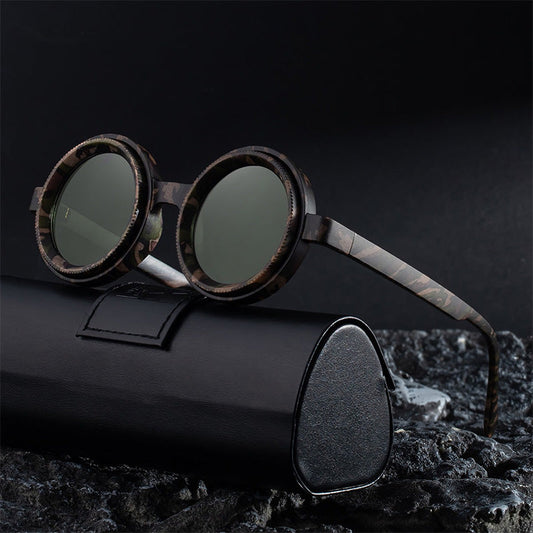 Tuon Vintage Round ND Adjustable Sunglasses