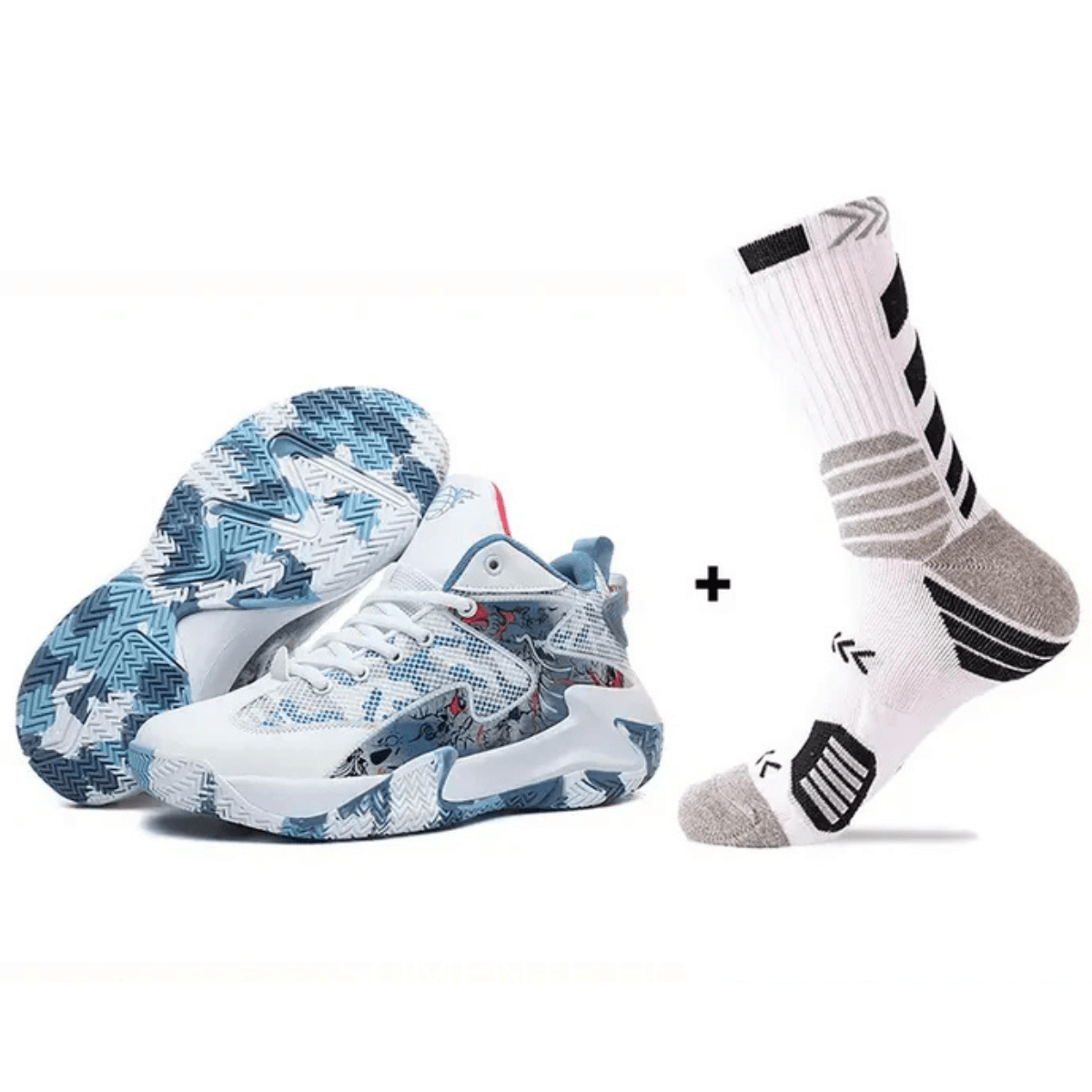 Graphite Original Basketball Shoes + Gift Socks - MoveUP Outlet
