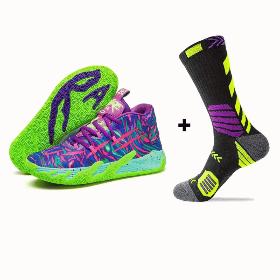 AeroDunk Basketball Shoes + Gift Socks - MoveUP Outlet