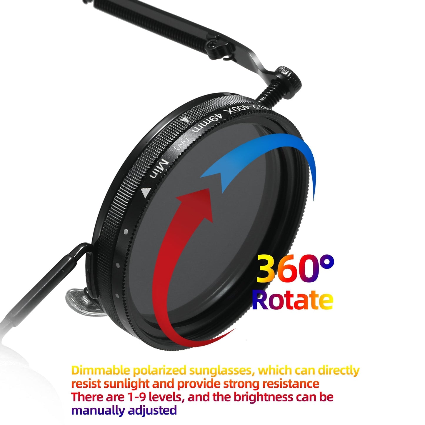 NovaShade 9D Premium ND Dimming Sunglasses