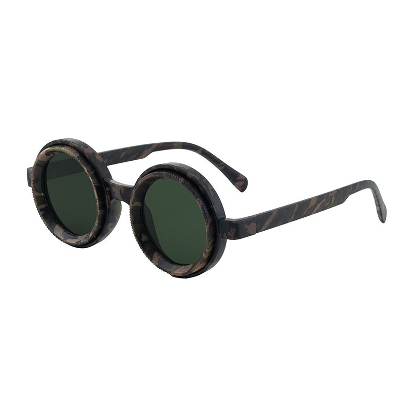 Tuon Vintage Round ND Adjustable Sunglasses