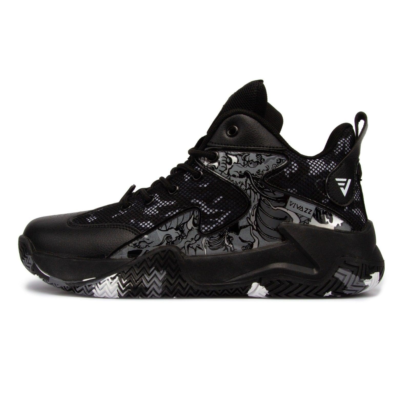 All Black Basketball and Volleyball Shoes - Unisex - MoveUP Outlet