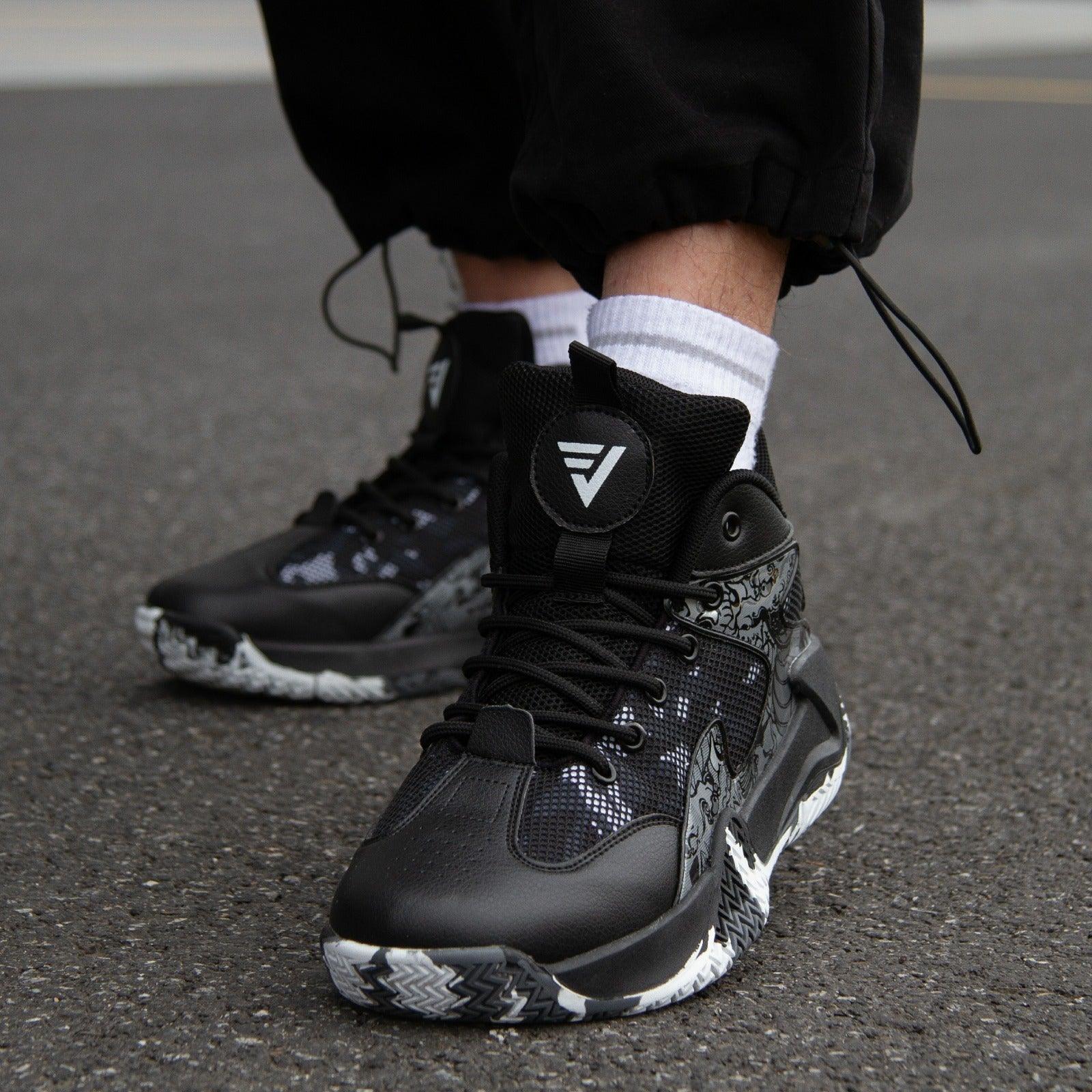 All Black Basketball and Volleyball Shoes - Unisex - MoveUP Outlet