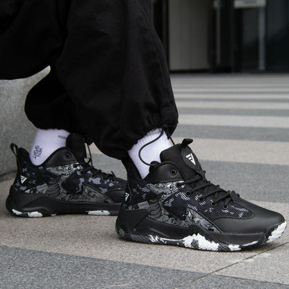 All Black Basketball and Volleyball Shoes - Unisex - MoveUP Outlet