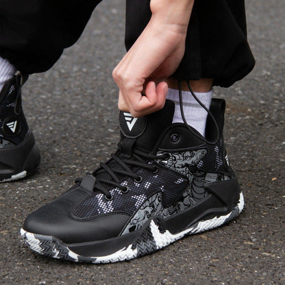 All Black Basketball and Volleyball Shoes - Unisex - MoveUP Outlet