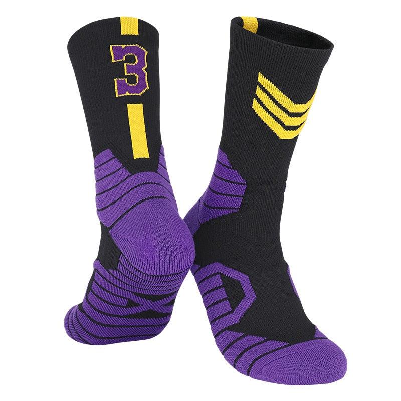 Premium High-Cut Basketball Socks - MoveUP Outlet