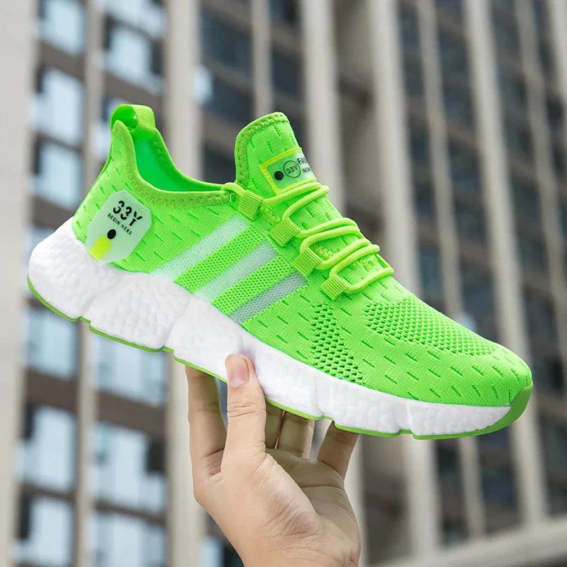 Ultra-Light and Breathable Fabric Running Shoes - Model 33Y - MoveUP Outlet