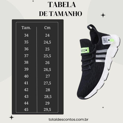 Ultra-Light and Breathable Fabric Running Shoes - Model 33Y - MoveUP Outlet