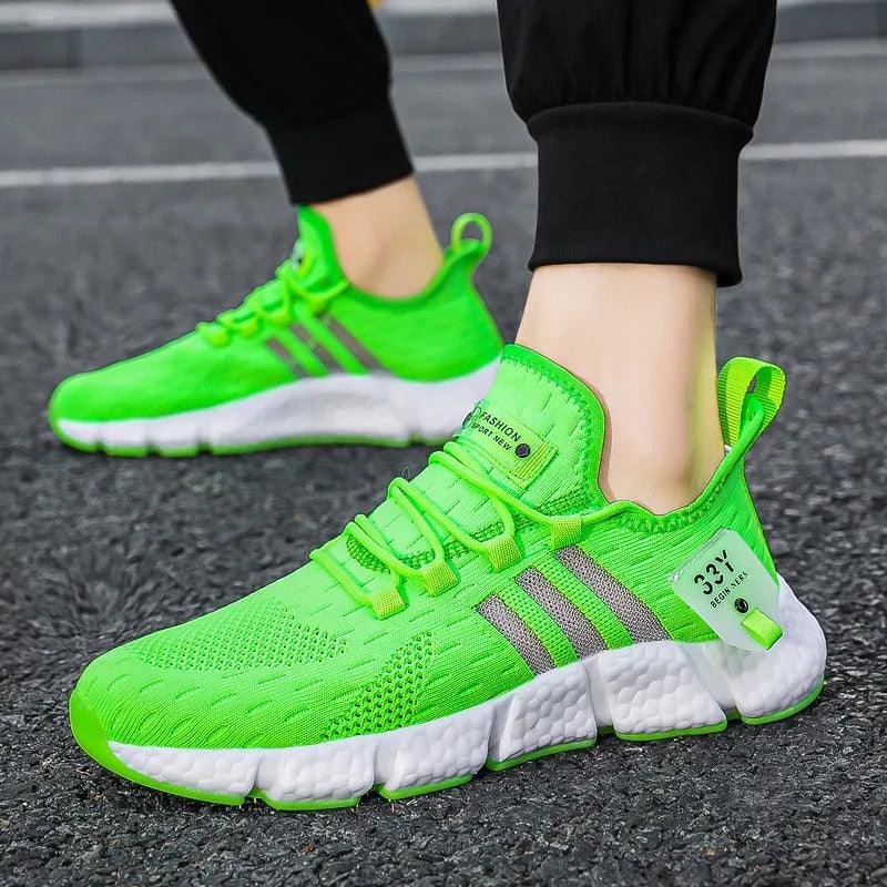 Ultra-Light and Breathable Fabric Running Shoes - Model 33Y - MoveUP Outlet
