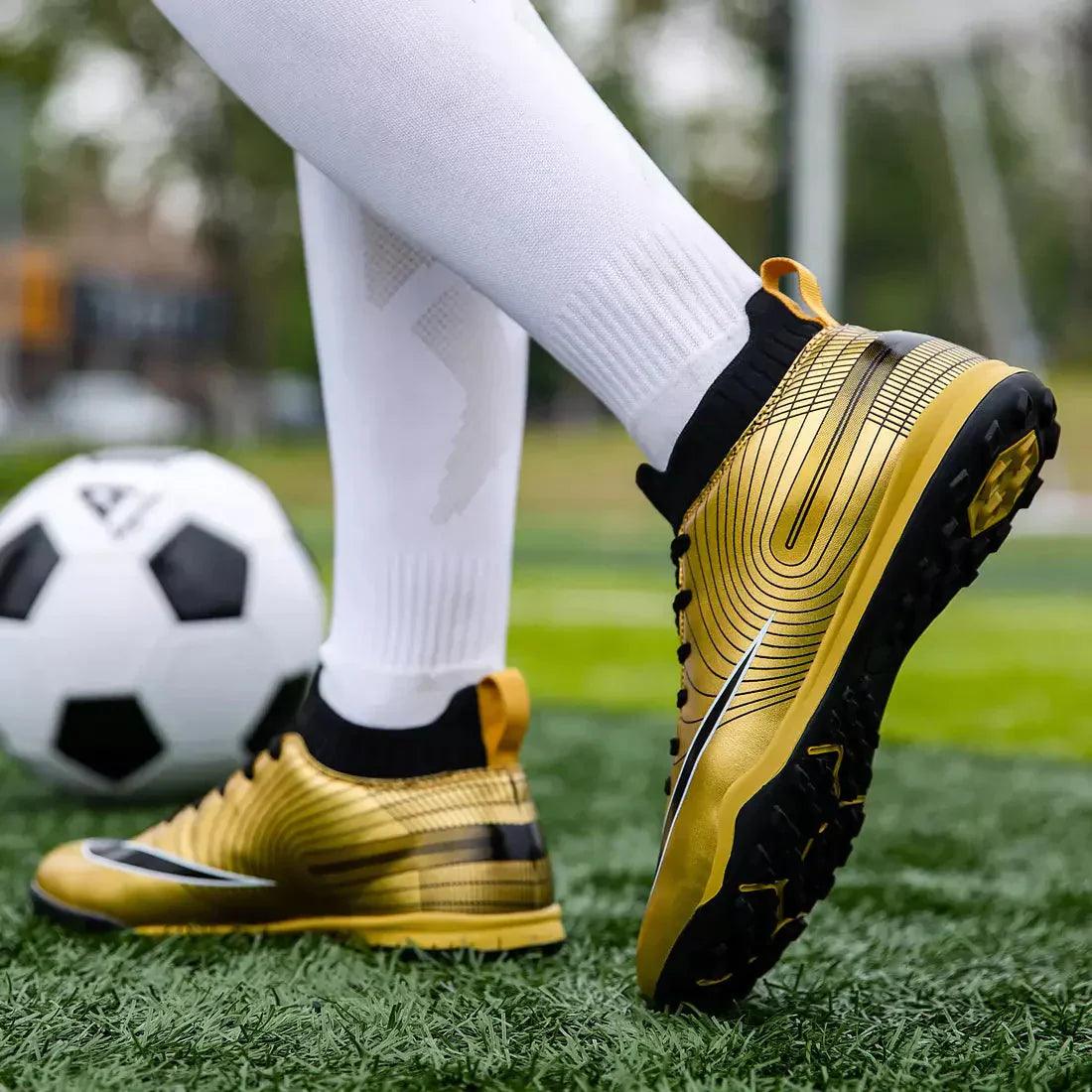Turf Soccer Cleats - GoldenX - MoveUP Outlet