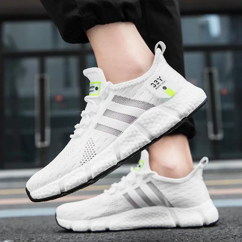 Ultra-Light and Breathable Fabric Running Shoes - Model 33Y - MoveUP Outlet