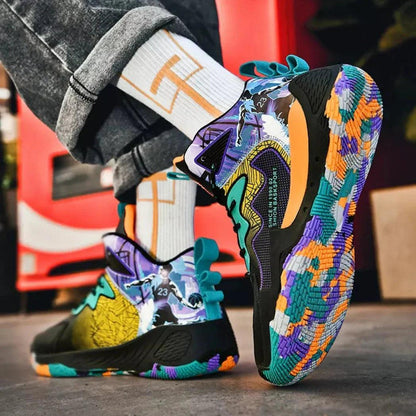 High-Fashion Basketball Shoes with Gift Socks - MoveUP Outlet