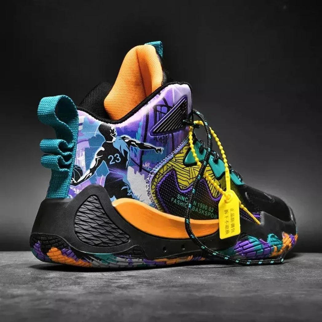 High-Fashion Basketball Shoes with Gift Socks - MoveUP Outlet