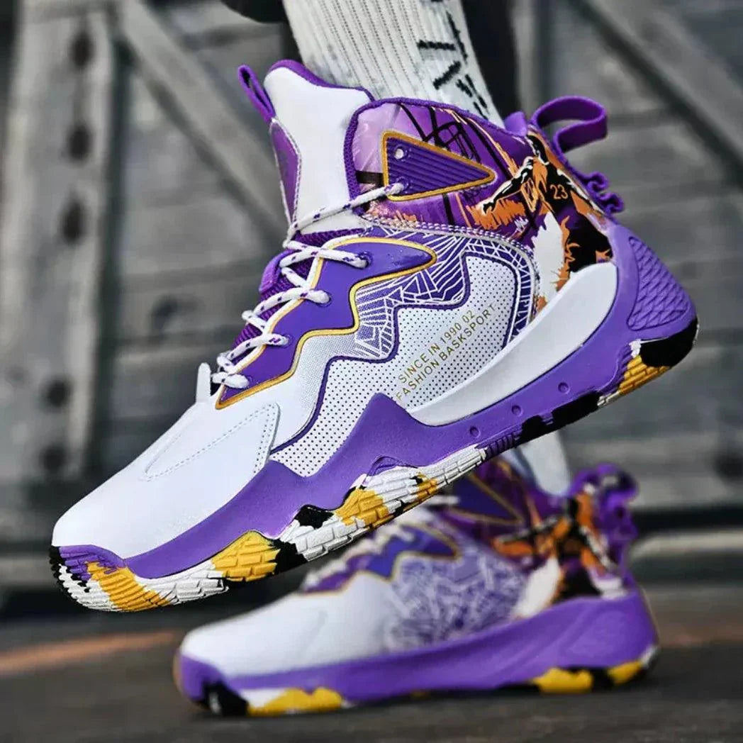 High-Fashion Basketball Shoes with Gift Socks - MoveUP Outlet