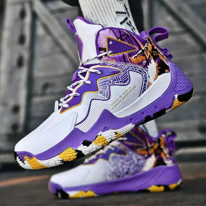 High-Fashion Basketball Shoes with Gift Socks - MoveUP Outlet