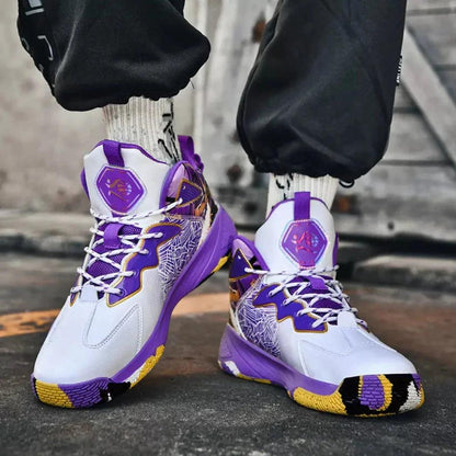 High-Fashion Basketball Shoes with Gift Socks - MoveUP Outlet