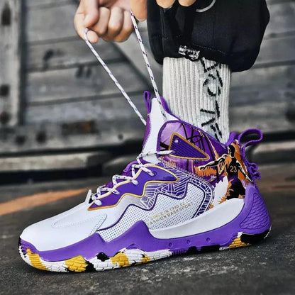 High-Fashion Basketball Shoes with Gift Socks - MoveUP Outlet