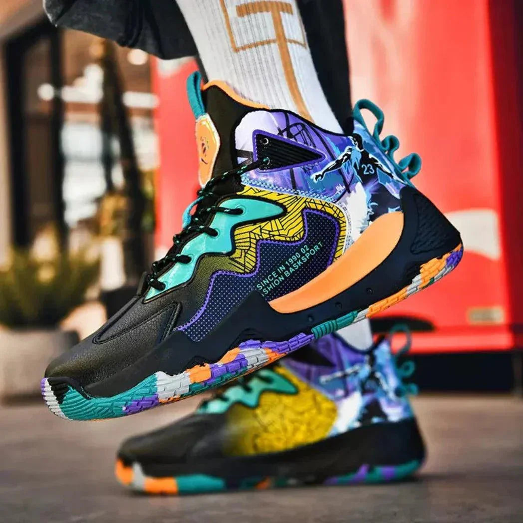 High-Fashion Basketball Shoes with Gift Socks - MoveUP Outlet