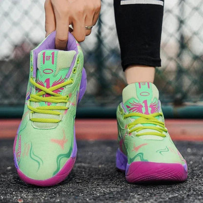 Agility Ace 2.0 Basketball Shoes - Non-Slip with Fresh Design - MoveUP Outlet